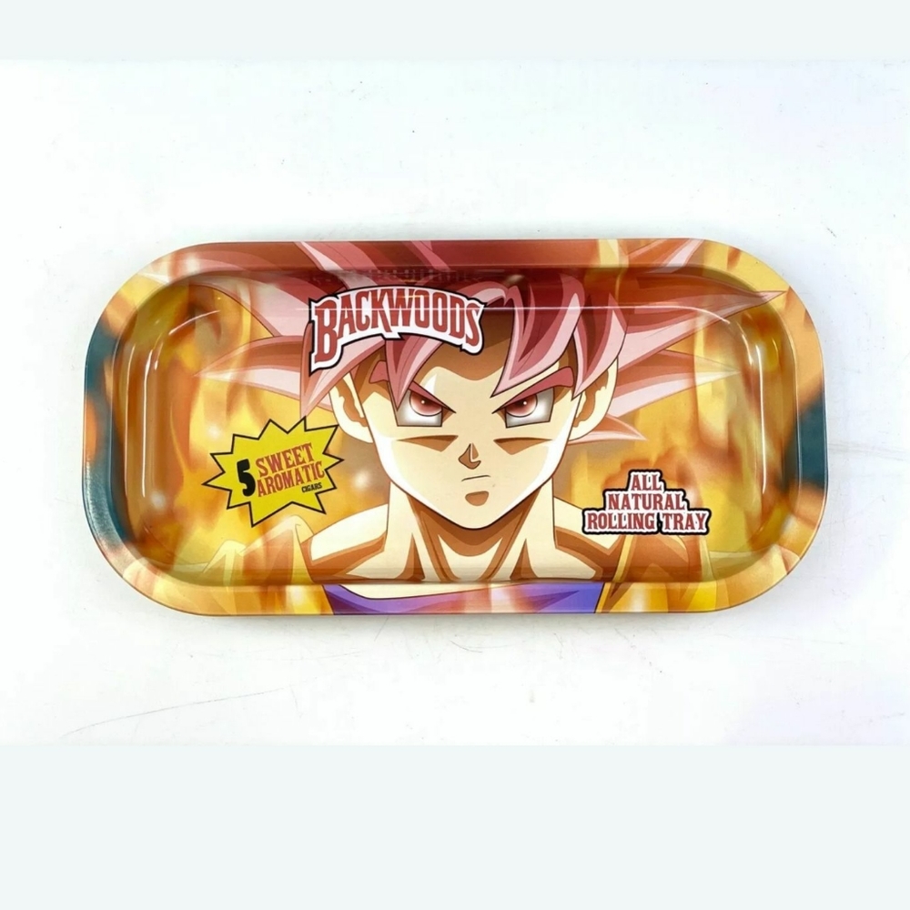 Backwood Rolling Tray SSG Red Goku